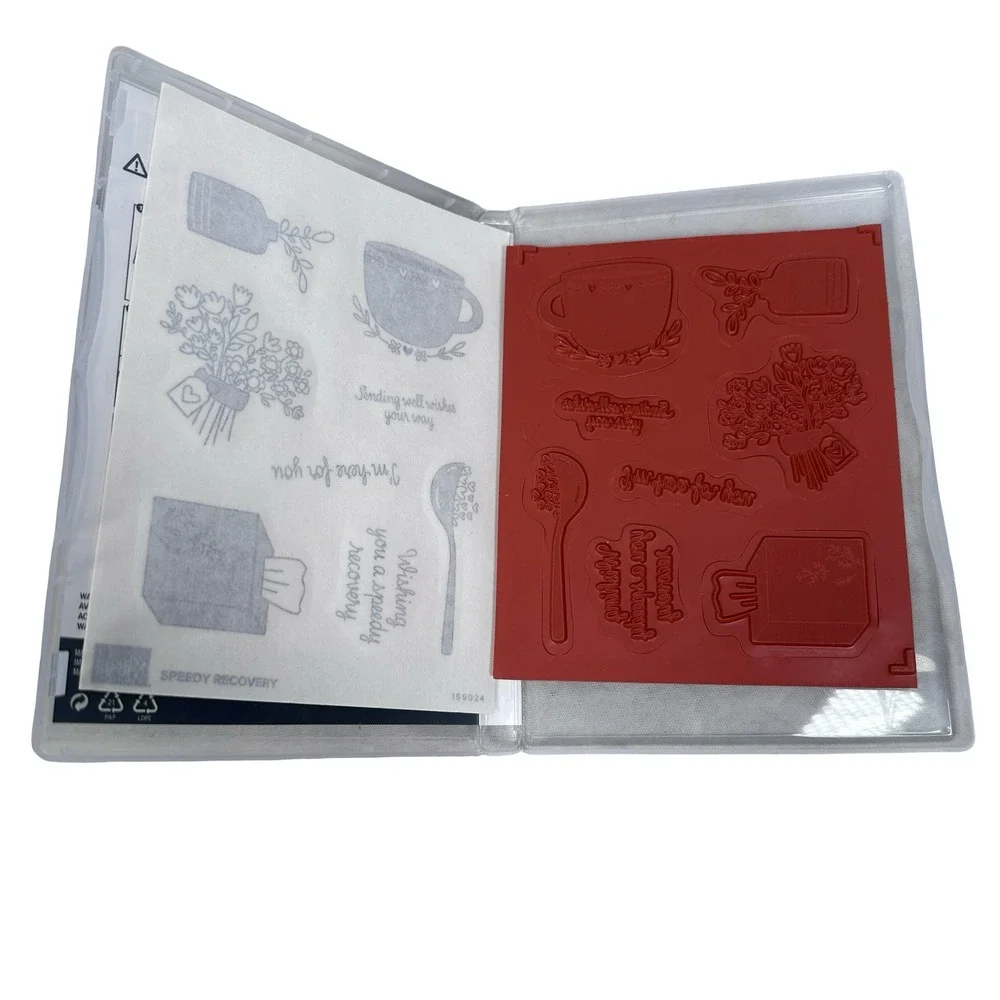 Stampin Up Stamp Sets Lot 4 Waterfront Whale Done Betsy Blossoms Speedy Recovery